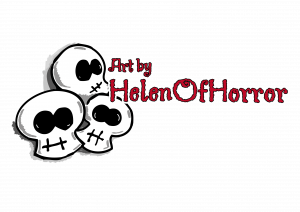 Art by Helen of Horror Logo